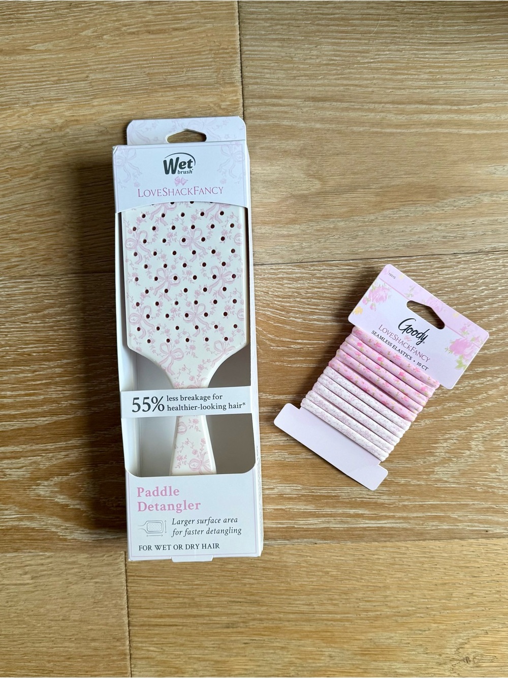 LoveShackFancy × Target - WetBrush Coquette Bow Chantilly set